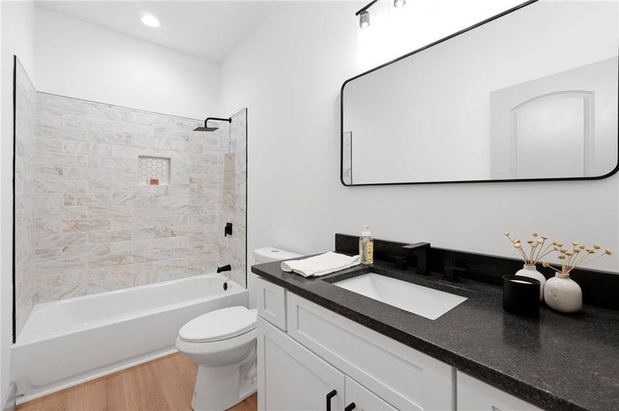 Furnished interior view inside a new home in , Resaca (Image 16). Furnished interior view inside a new home in , Resaca (Image 16).