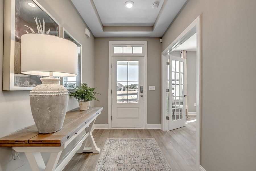 Representative furnished interior of a home built from the Mulberry by Beazer Homes in Marshfield: Reserve Collection, Longs (Image 6). Representative furnished interior of a home built from the Mulberry by Beazer Homes in Marshfield: Reserve Collection, Longs (Image 6).