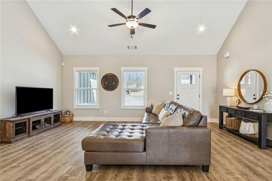 Furnished interior view inside a new home in , Maysville (Image 32).