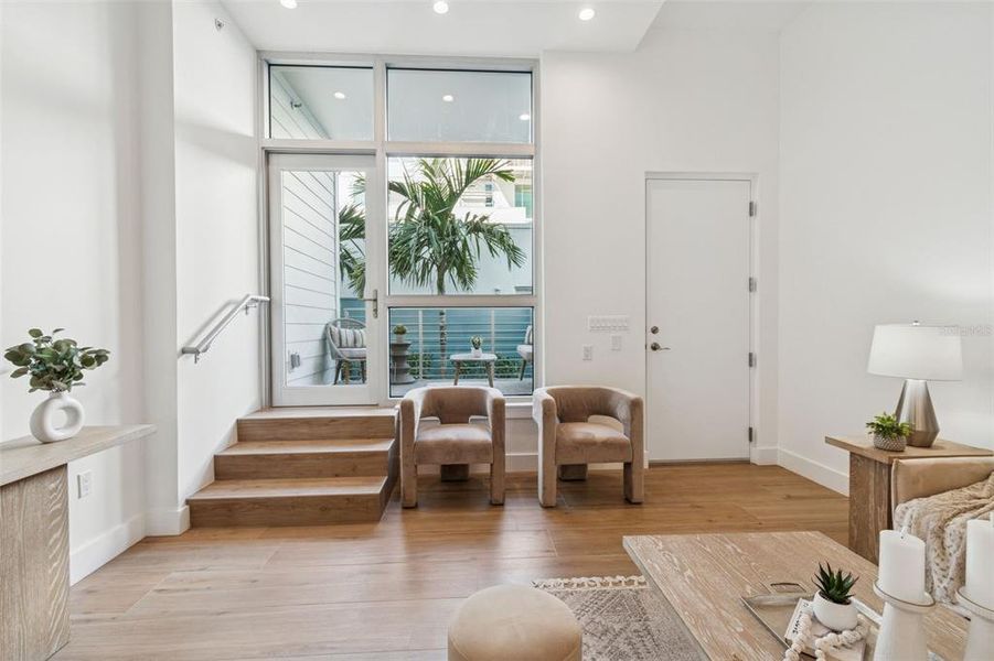 Furnished interior view inside a new home in , Sarasota (Image 53).