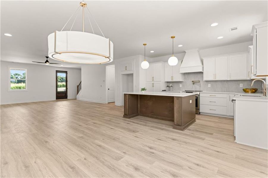 Furnished interior view inside a new home in , Madison (Image 18). Furnished interior view inside a new home in , Madison (Image 18).