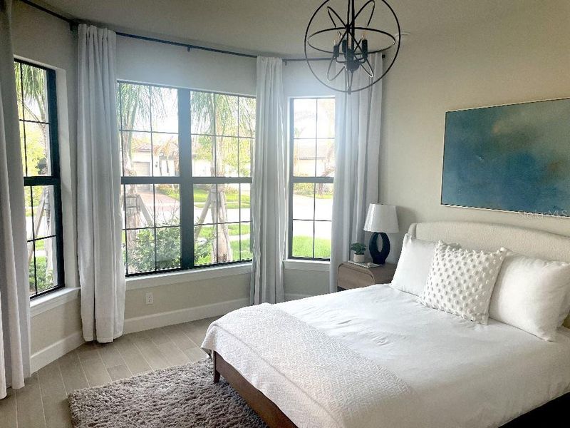 Furnished interior view inside a new home in Preserve at Waterway Village, Vero Beach (Image 10).