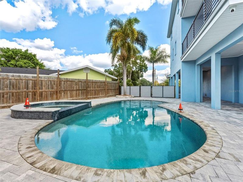 Exterior details and patio area of a home in , Tampa (Image 33). Exterior details and patio area of a home in , Tampa (Image 33).