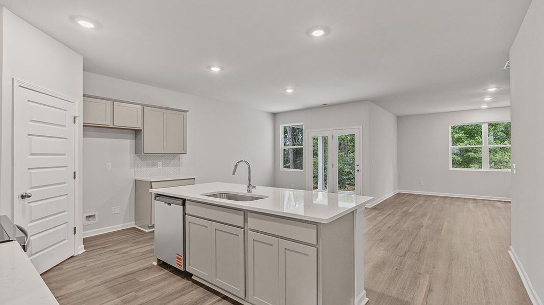 Representative furnished interior of a home built from the Celia by D.R. Horton in Teamon Pointe, Griffin (Image 6).