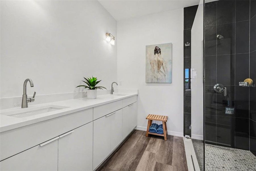 Furnished interior view inside a new home in , Cape Coral (Image 22).