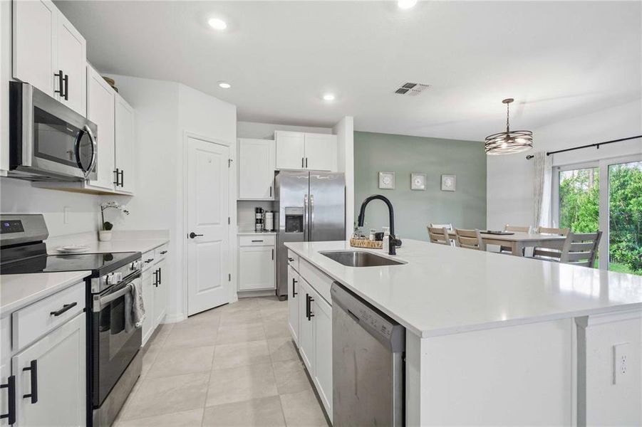 Furnished interior view inside a new home in , Bradenton (Image 38).