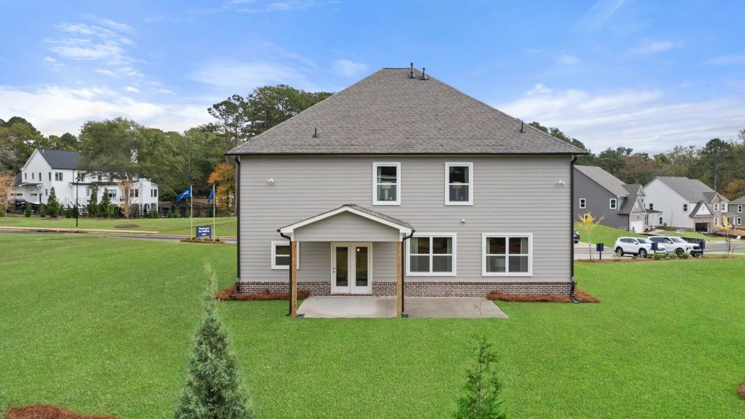 Image 81 representing the GRAYSON by D.R. Horton in Haven Abbey, Cumming, GA.