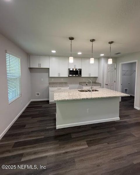 Furnished interior view inside a new home in , Jacksonville (Image 5). Furnished interior view inside a new home in , Jacksonville (Image 5).