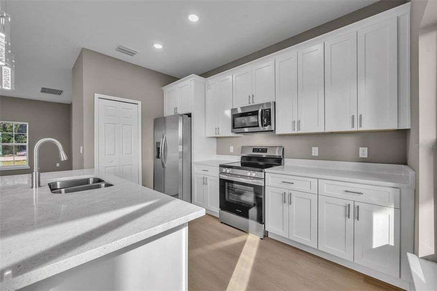 Furnished interior view inside a new home in , Deltona (Image 7).