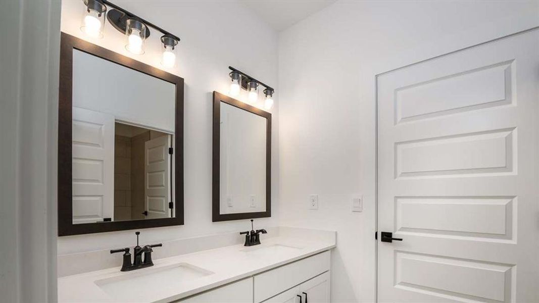 Furnished interior view inside a new home in The Village at Sandy Plains, Marietta (Image 7).