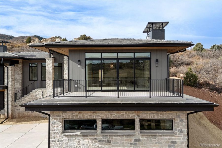 Exterior details and patio area of a home in , Littleton (Image 4).