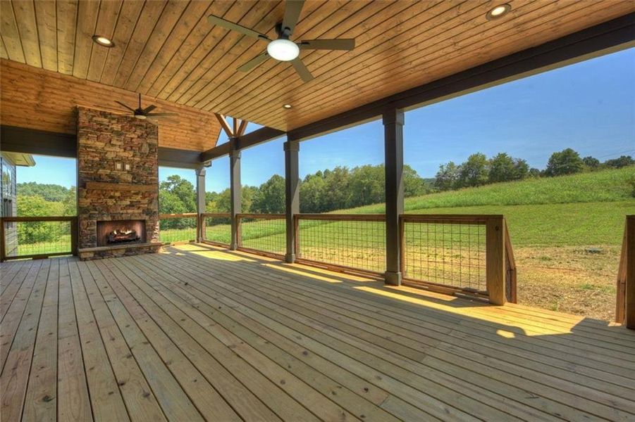 Exterior details and patio area of a home in , Morganton (Image 4).