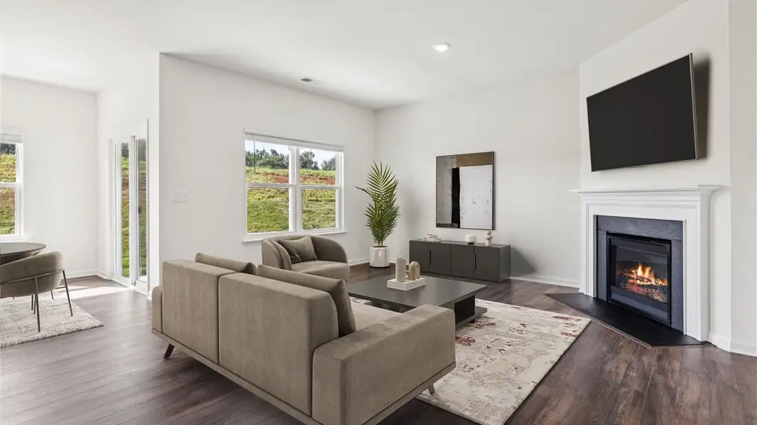 Furnished interior view inside a new home in Mary's Pointe, Clinton (Image 3).