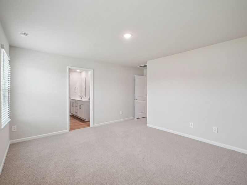 Spacious, unfurnished interior of a new home in Marshburn Landing - Classic Series, Wendell (Image 16).