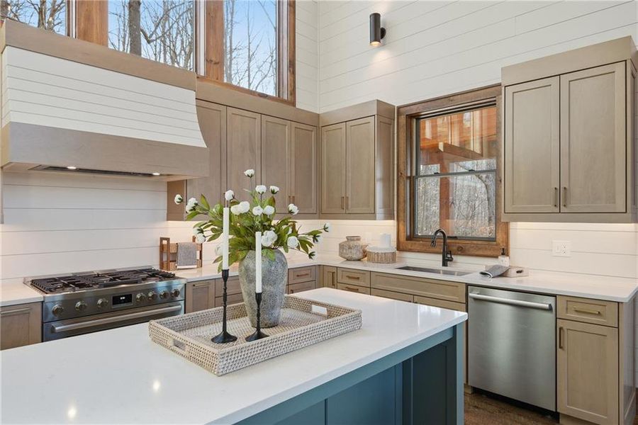 Furnished interior view inside a new home in , Young Harris (Image 4).