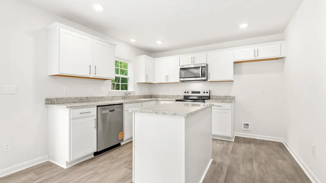 Furnished interior view inside a new home in Greystone North, Stoneville (Image 3).