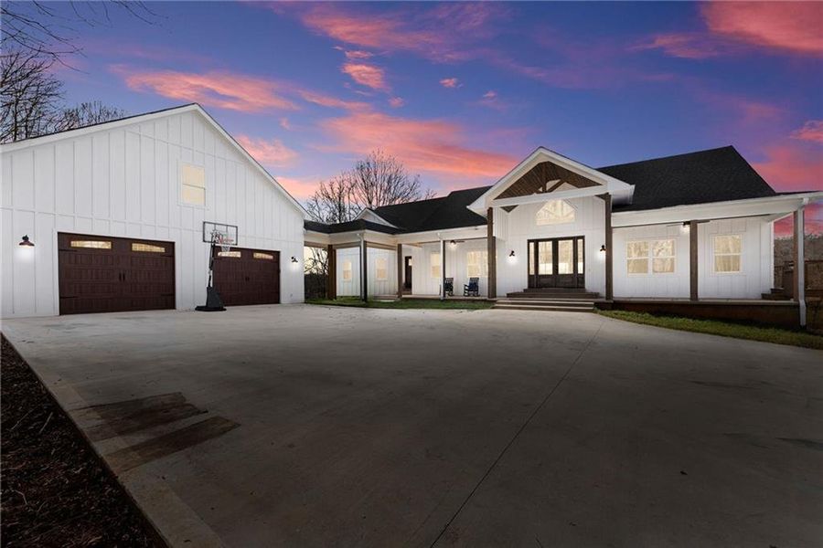 Front exterior of a new home in , Demorest, GA, highlighting curb appeal (Image 23). Front exterior of a new home in , Demorest, GA, highlighting curb appeal (Image 23).