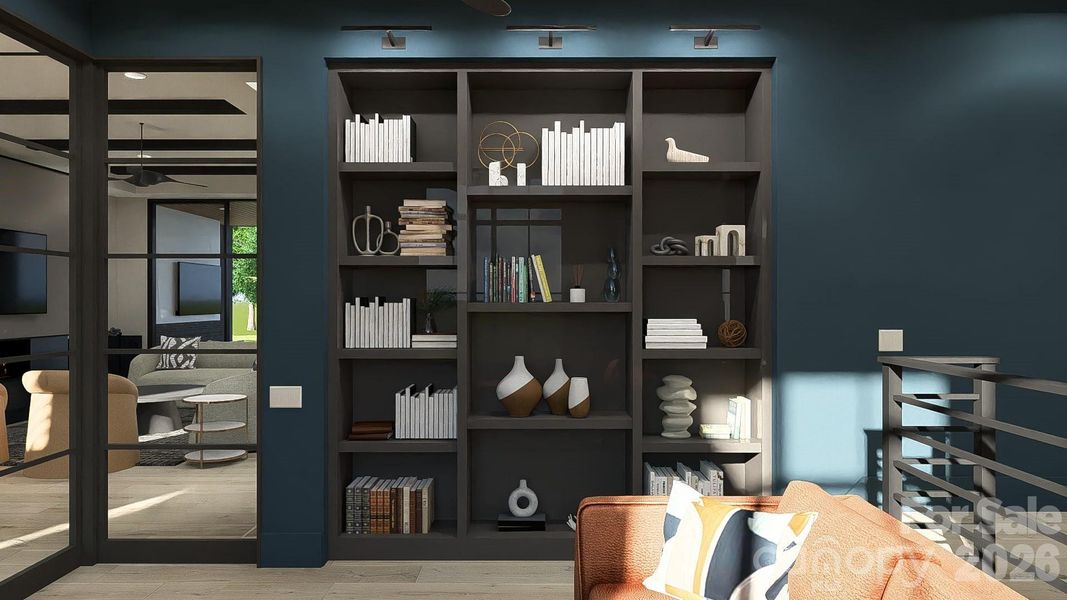 Furnished interior view inside a new home in , Charlotte (Image 6).