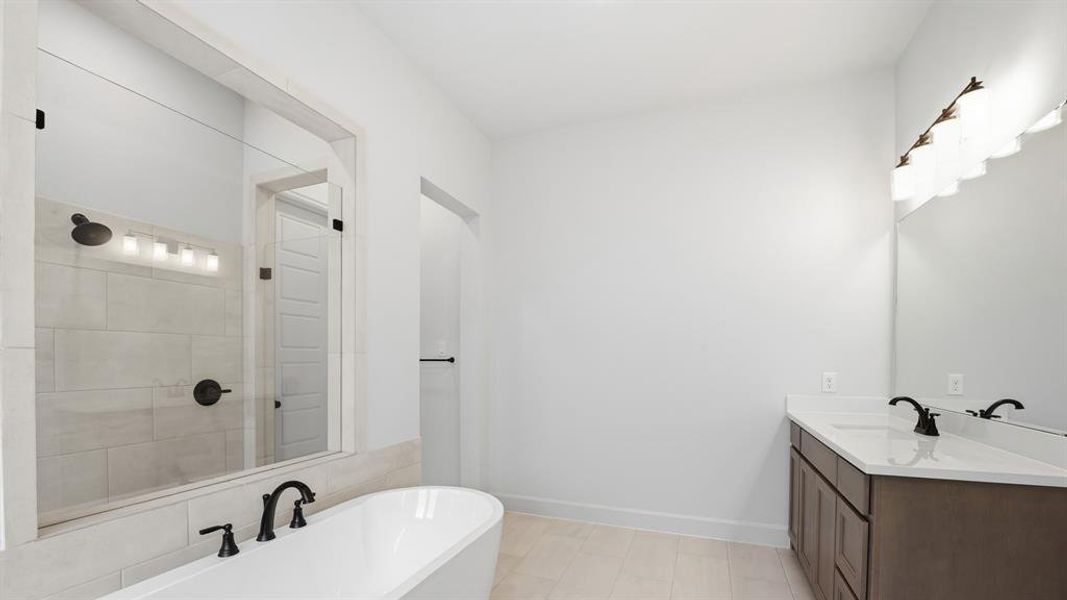 Furnished interior view inside a new home in M3 Ranch, Mansfield (Image 5).