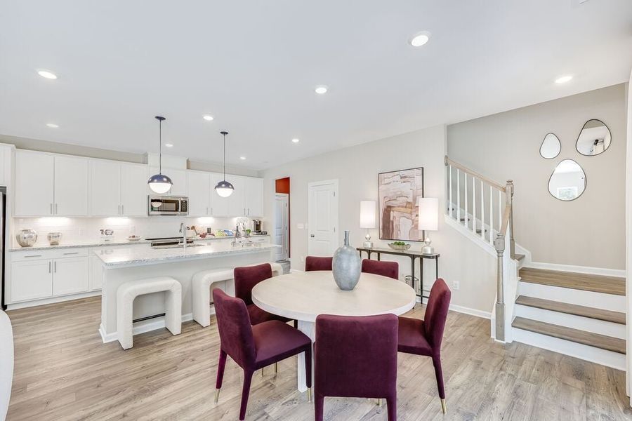 Representative furnished interior of a home built from the Stella by Taylor Morrison in Eagle Trace, Wendell (Image 4).