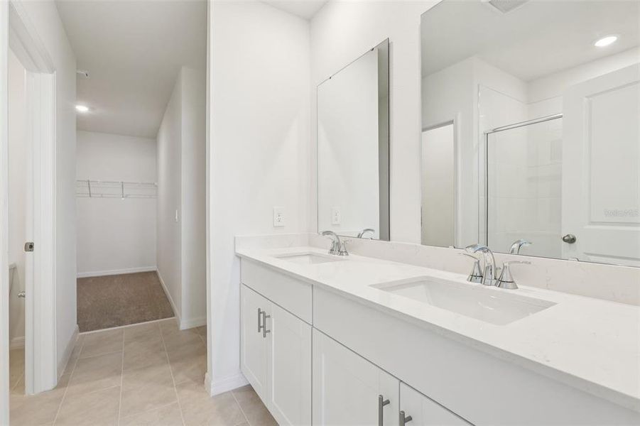 Furnished interior view inside a new home in Crosswinds - Classic Series, Haines City (Image 6).