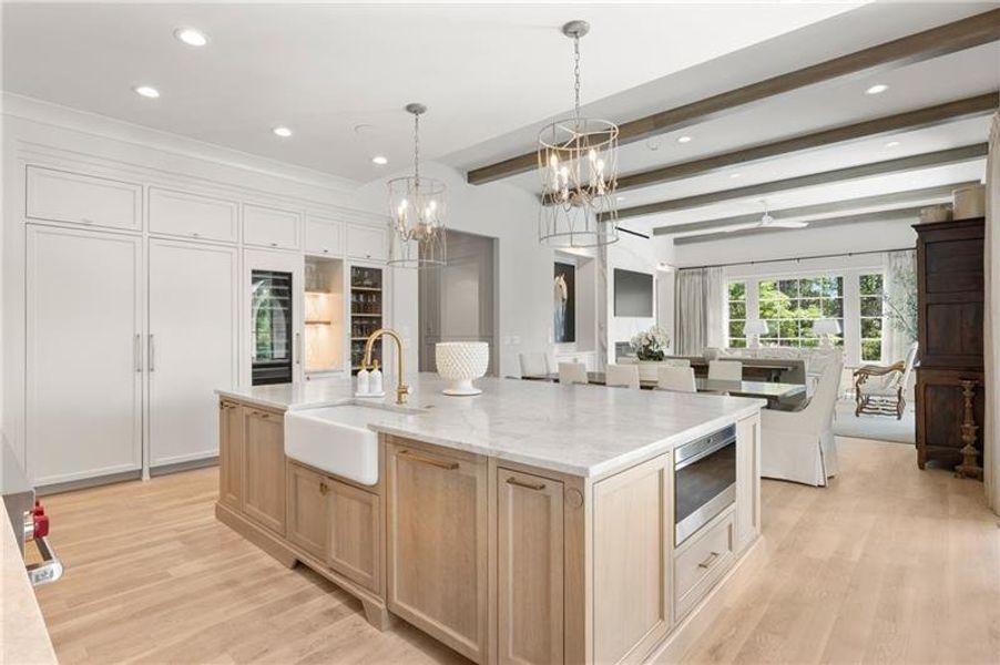 Furnished interior view inside a new home in , Alpharetta (Image 34).