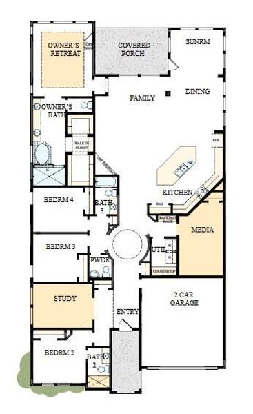 The success of a floor plan is the way you can move through it…You’ll be amazed at how well this home lives…We call it traffic patterns.