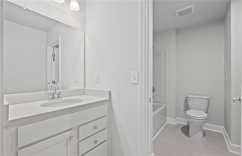 Furnished interior view inside a new home in Anderson Point Estates, McDonough (Image 10).