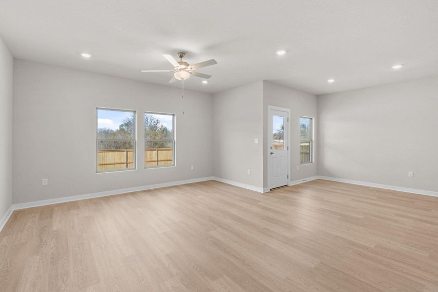 Open Family Room Open Family Room