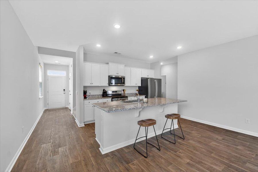 Furnished interior view inside a new home in , Summerville (Image 5).