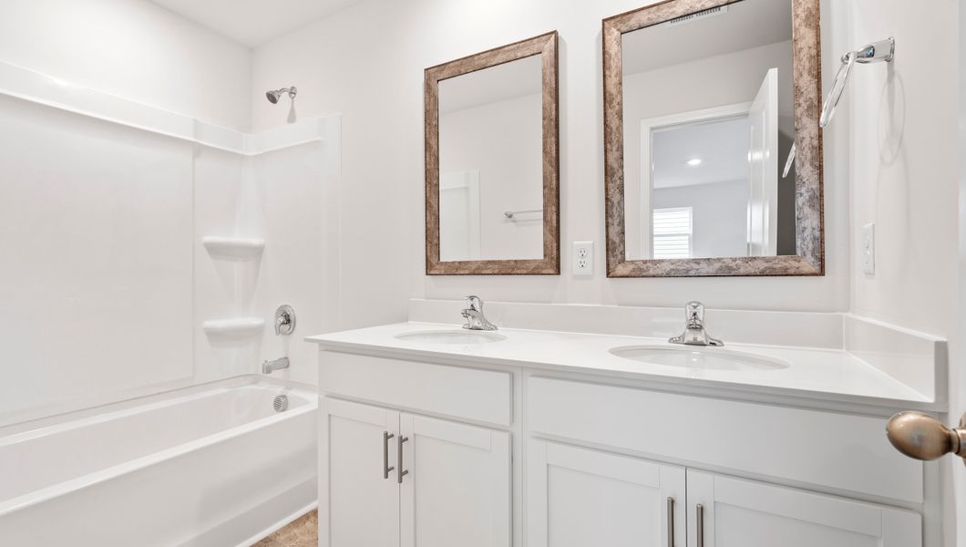 Furnished interior view inside a new home in Hunters Ridge, Woodruff (Image 14).