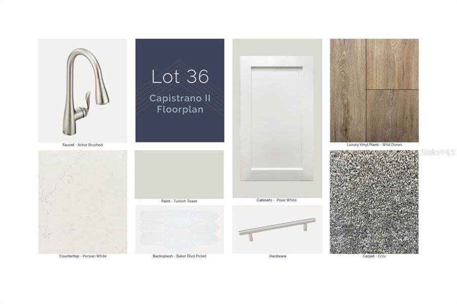 Sample of building materials used in homes in Bay Lake Farms, St. Cloud (Image 6).