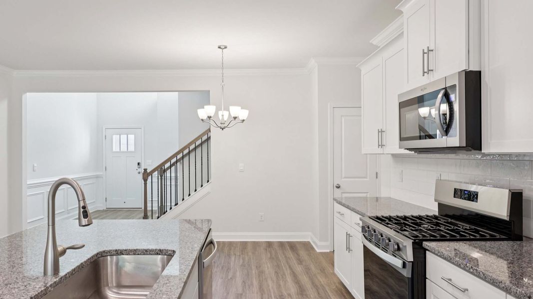 Furnished interior view inside a new home in Blackstone Bay Townhomes, Sherrills Ford (Image 30).