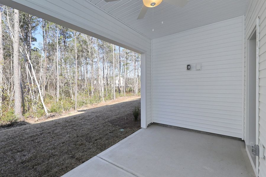 Exterior details and patio area of a home in Bally Castle, Murrells Inlet (Image 3). Exterior details and patio area of a home in Bally Castle, Murrells Inlet (Image 3).