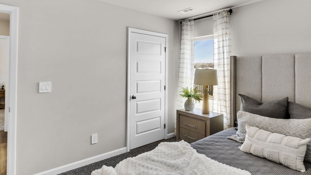 Furnished interior view inside a new home in Bailey Park, Fayetteville (Image 33).