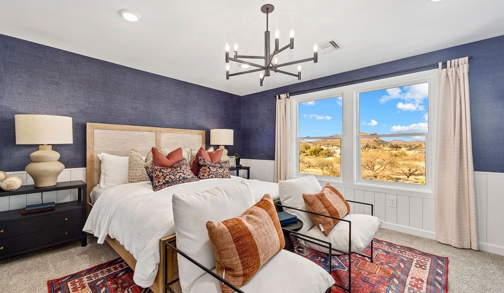 Representative furnished interior of a home built from the Gila by D.R. Horton in Redford Estates, Tucson (Image 18).