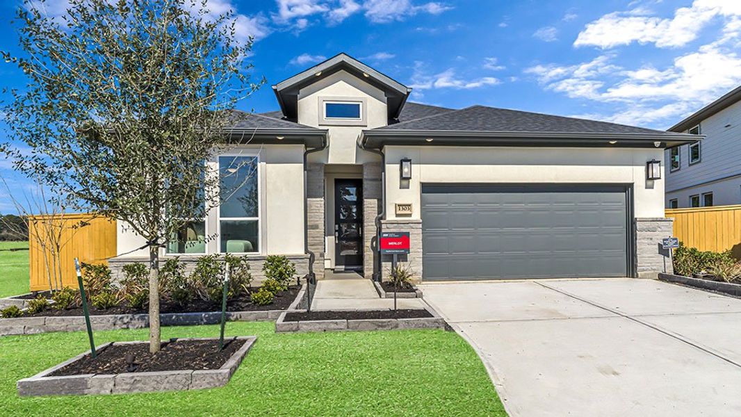 Front exterior of a home in the Avalon at Cypress 50s community, located in Cypress, TX (Image 11).