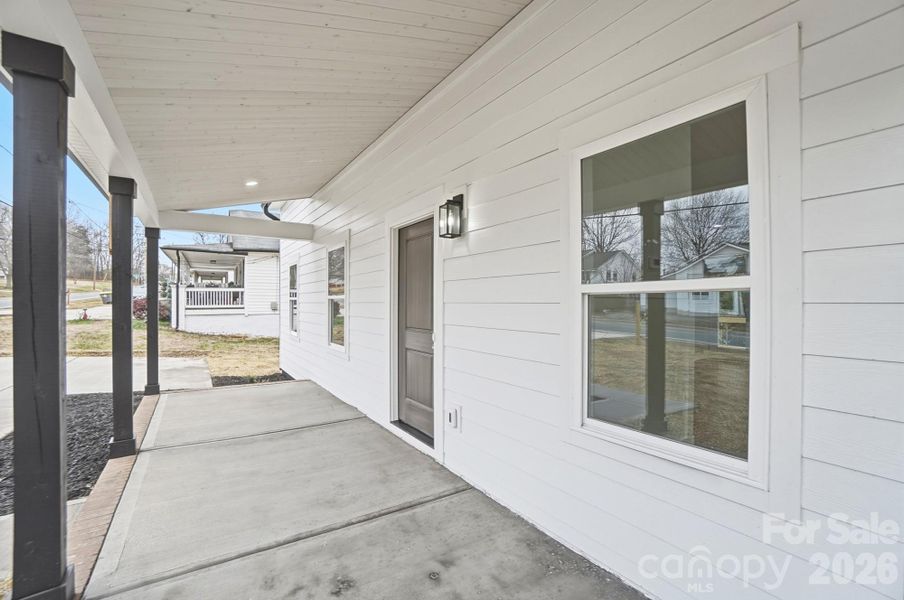 Exterior details and patio area of a home in , Kannapolis (Image 21).