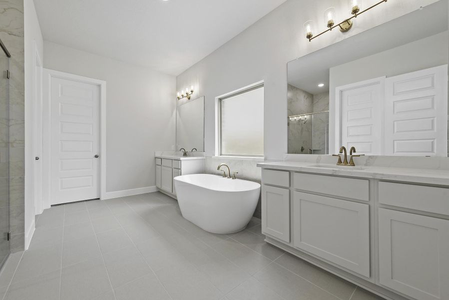 Furnished interior view inside a new home in ARTAVIA®, Conroe (Image 10).