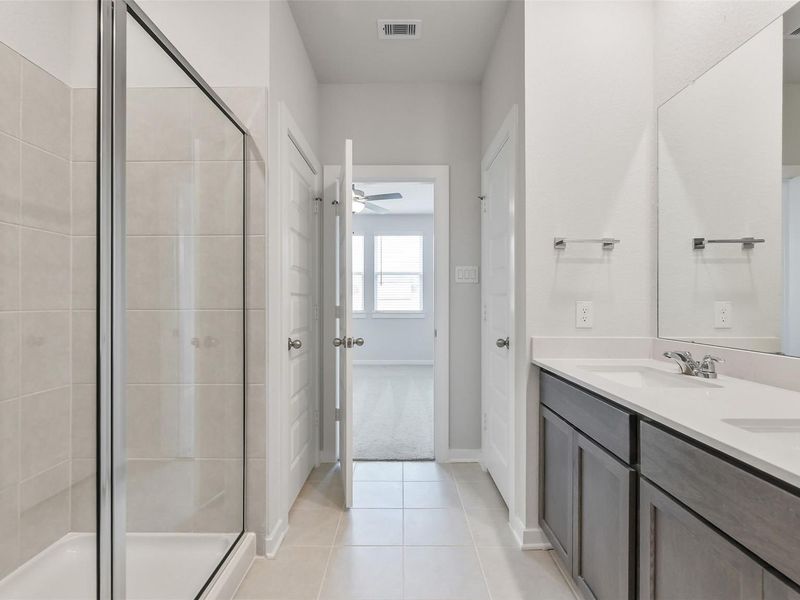 Furnished interior view inside a new home in Liberty Estates, Cleveland (Image 14).