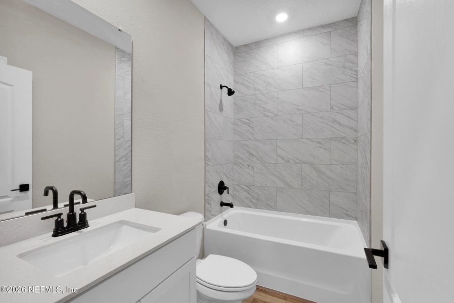 Furnished interior view inside a new home in , Jacksonville (Image 11).
