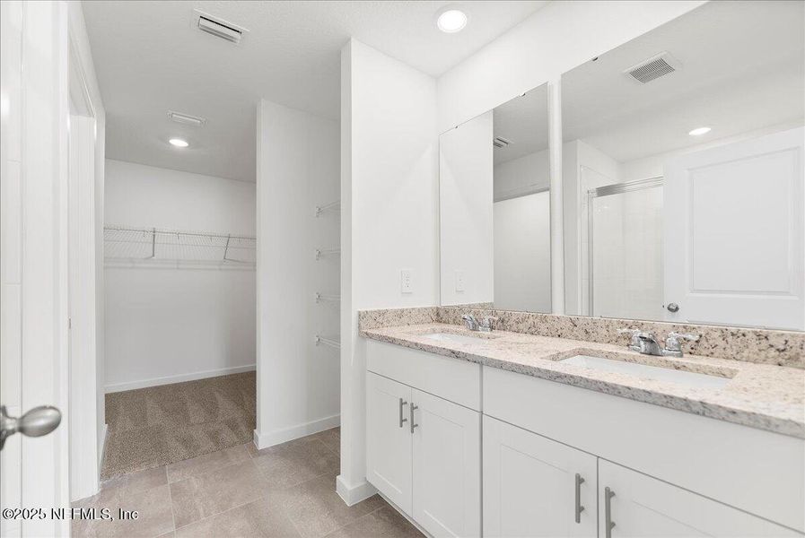 Furnished interior view inside a new home in Kings Preserve, Jacksonville (Image 17).