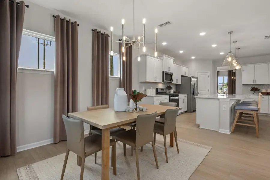 Furnished interior view inside a new home in Cambria, Garner (Image 5).