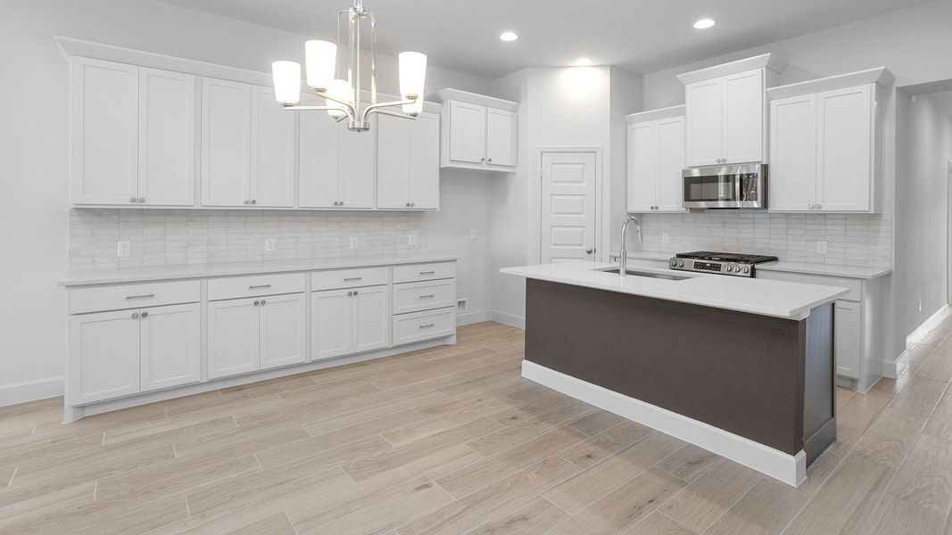 Furnished interior view inside a new home in Wildtree, Magnolia (Image 6).