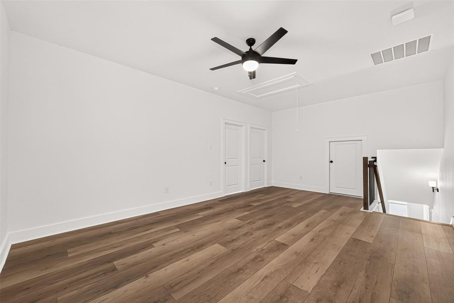 Spacious, unfurnished interior of a new home in Two Step Farm, Montgomery (Image 35). Spacious, unfurnished interior of a new home in Two Step Farm, Montgomery (Image 35).