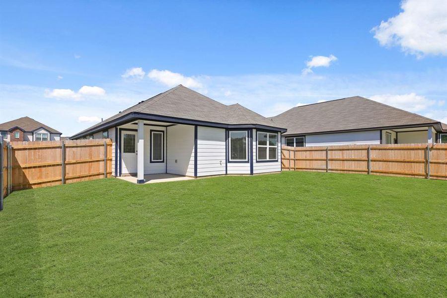 Front exterior of a new home in Deer Creek, Fort Worth, TX, highlighting curb appeal (Image 2). Front exterior of a new home in Deer Creek, Fort Worth, TX, highlighting curb appeal (Image 2).