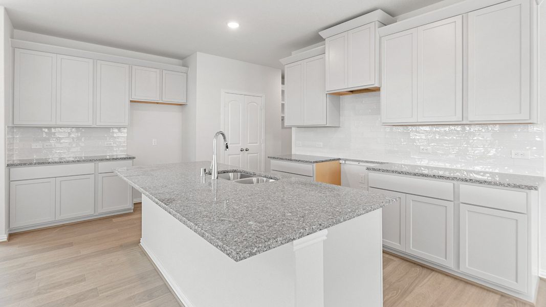 Representative furnished interior of a home built from the Wayfinder by Brightland Homes in Bridgeland Creekland Village, Cypress (Image 8).