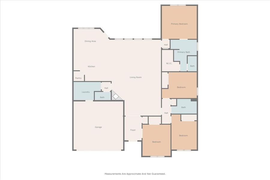 View of floor plan / room layout