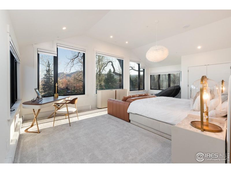 Furnished interior view inside a new home in , Boulder (Image 16). Furnished interior view inside a new home in , Boulder (Image 16).