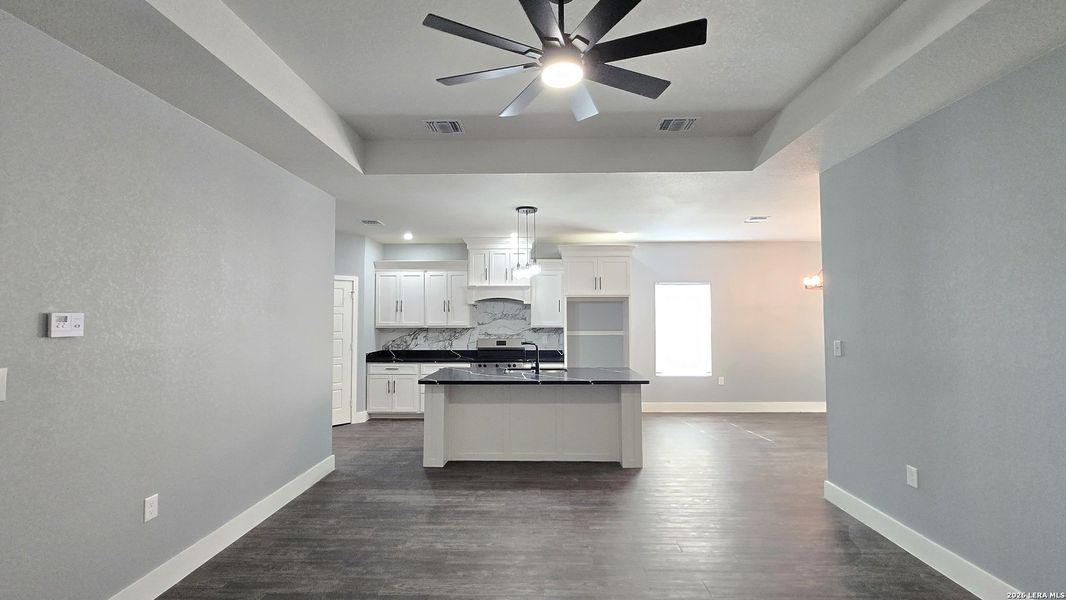 Furnished interior view inside a new home in , D'Hanis (Image 8).